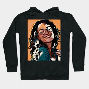 Beautiful girl with her smile Hoodie